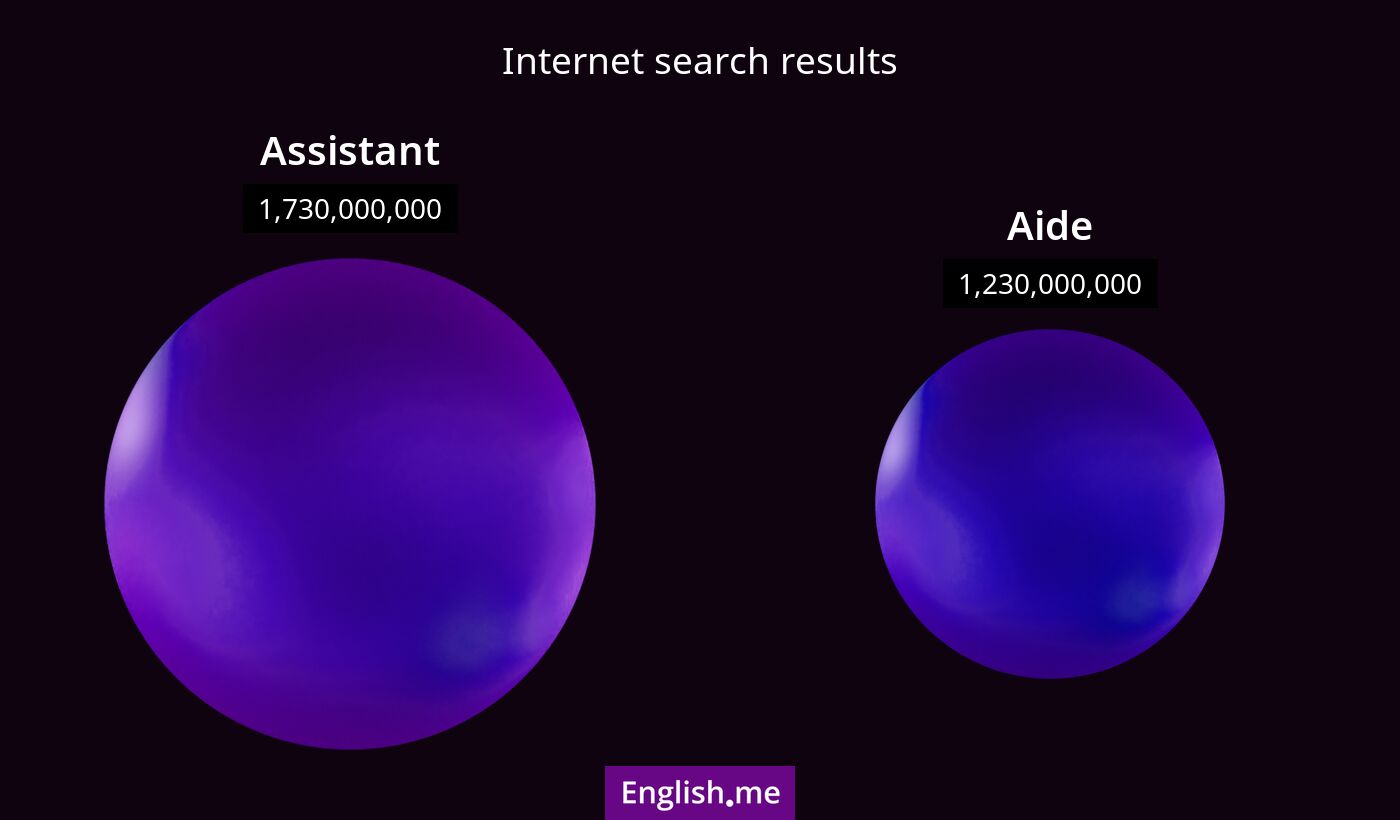 Internet search results for assistant) and aide