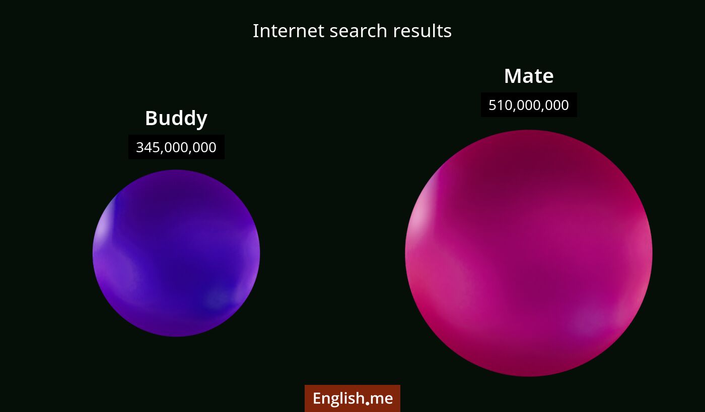 Internet search results for buddy) and mate